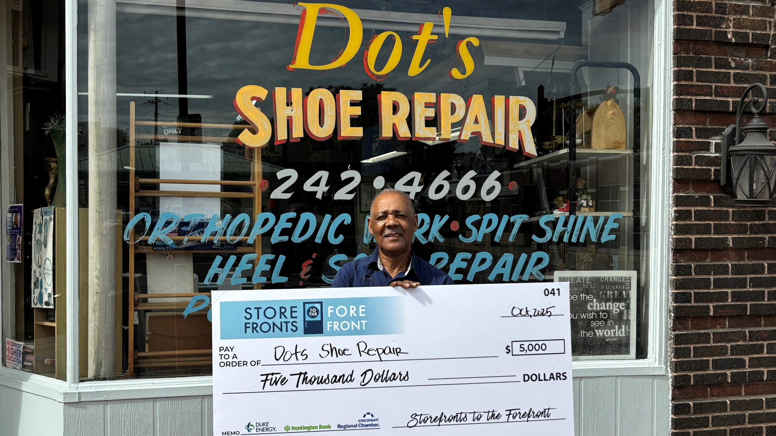 2025_Dot'sShoeRepair_StorefrontstotheForefront Blue Ash - Peter Gregory Florist